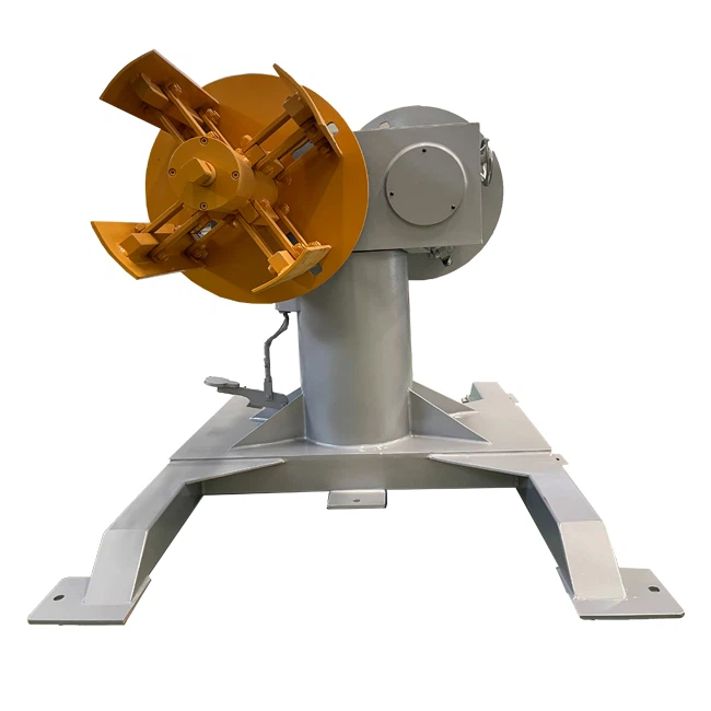 Meaisín Decoiler Ceann Dúbailte Ardluais